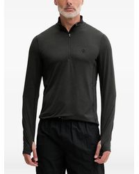 Fjallraven - Abisko Quarter-Zip Logo-Embroidered Sweatshirt - Lyst