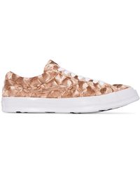 Converse - X Golf Le Fleur Ox "quilted Velvet/brown Sugar" Sneakers - Lyst