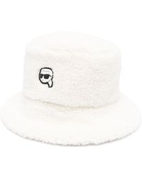 Karl Lagerfeld - K/ikonik 2.0 Bucket Hat - Lyst