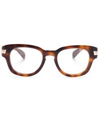 Gucci - Tortoiseshell Square-Frame Glasses - Lyst