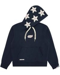 Aape By A Bathing Ape - Logo-Patch Star-Print Hoodie - Lyst