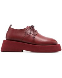 Marsèll - Lace-up Leather Oxford Shoes - Lyst