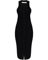 IRO - Vestido midi Lyliane con botones - Lyst