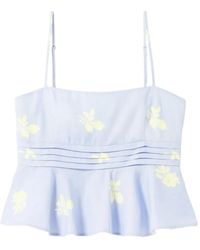 Claudie Pierlot - Floral-Print Top - Lyst