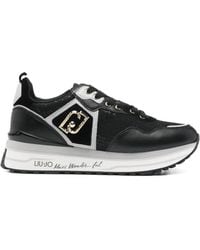 Liu Jo - Maxi Wonder Logo Sneakers - Lyst