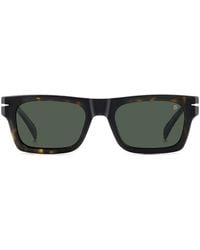 David Beckham - Tortoiseshell-Effect Rectangle-Frame Sunglasses - Lyst