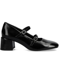 Vagabond Shoemakers - 55Mm Adison Double-Buckle Patent Pumps - Lyst