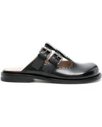 Loewe - Campo Mary Jane Mules - Lyst
