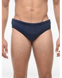 DSquared² - Logo-Print Elasticated Swim Briefs - Lyst