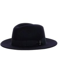 Borsalino - Jer Marengo Ribbon-Trim Hat - Lyst