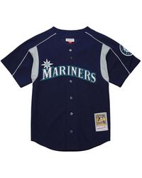 Mitchell & Ness - 2003 Seattle Mariners Buttoned Short-Sleeve Shirt - Lyst