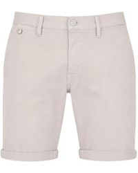 Replay - Shorts Con Risvolto - Lyst