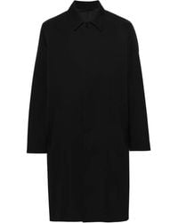 MODES GARMENTS - Wollen Jas Met Klassieke Kraag - Lyst