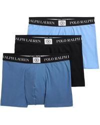 Polo Ralph Lauren - Classic Stretch Cotton Trunks (Set Of Three) - Lyst