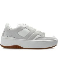 MICHAEL Michael Kors - Ryder Panelled Platform Low-Top Sneakers - Lyst
