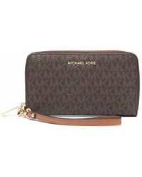 Michael Kors - Cartera con monograma del logo - Lyst