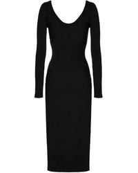 Wolford - Luxe Jurk Van Merinowol Met Lange Mouwen - Lyst