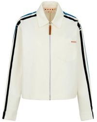 Marni - Giacca-Camicia A Righe - Lyst