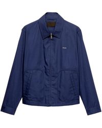 Prada - Jack Met Rits En Logo - Lyst