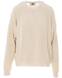 Aniye By - Lydia Lace-Back Crew-Neck Sweater - Lyst