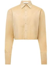 JW Anderson - Garment Cropped-Hemd - Lyst