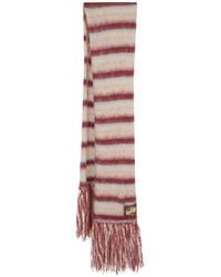 Marni - Gestreifter Strickschal - Lyst