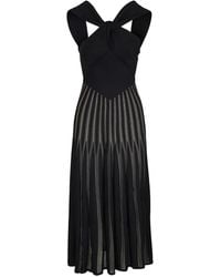 Zimmermann - Rebellion Gebreide Midi-Jurk - Lyst