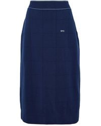 Stella McCartney - High-Waisted Midi Skirt - Lyst