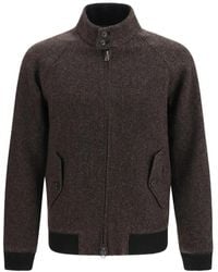 Baracuta - G9 Herringbone Bomber Jacket - Lyst