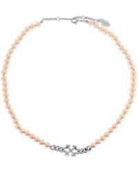 Off-White c/o Virgil Abloh - Arrows Glass-Pearl Necklace - Lyst