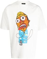 Phobia - Testa Di Chezzo-Print T-Shirt - Lyst