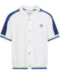 CASABLANCA - Crochet Shirt - Lyst