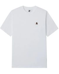 Izzue - Bear-Detail Cotton T-Shirt - Lyst
