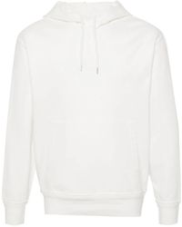 C.P. Company - Embroidered-Logo Cotton Hoodie - Lyst
