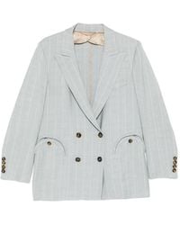 Blazé Milano - After You Everynight Check-Pattern Blazer - Lyst