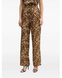 Silvian Heach - Kaval Animal-Print Trousers - Lyst