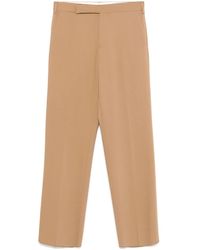 Lardini - Interlock Twill Tailored Trousers - Lyst