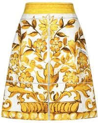 Dolce & Gabbana - Maxi-Rok Met A-Lijn - Lyst