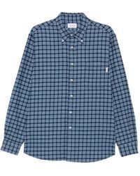 AMISH - Chemise Boutonnée America À Carreaux - Lyst