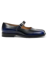 Maison Margiela - Tabi Mary Jane Leather Loafers - Lyst