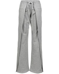 SRVC Studio - Origami Layered-Design Drawstring Track Pants - Lyst
