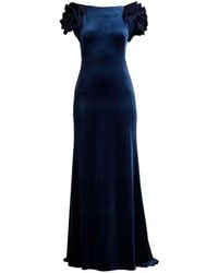 Tadashi Shoji - Maylee Velvet Gown - Lyst