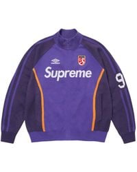 Supreme - X Umbro Zip-Up Sweatshirt - Lyst