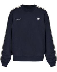 adidas - Sudadera 3-stripes de x Sporty & Rich - Lyst