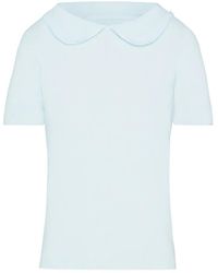 Maison Margiela - Wool-Cashmere Blend Top - Lyst