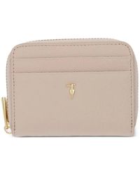 Trussardi - Zip-Fastening Card Wallet - Lyst