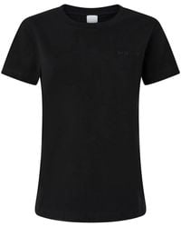 Pinko - Classic 100% Cotton T-Shirt - Lyst