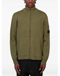 C.P. Company - Zip-Up Cardigan - Lyst