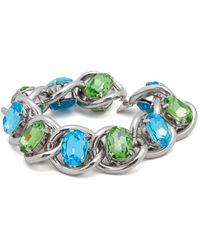 Marni - Crystal-embellished Chain Bracelet - Lyst