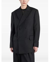 Junya Watanabe - Double-Breasted Pinstripe Jacket - Lyst